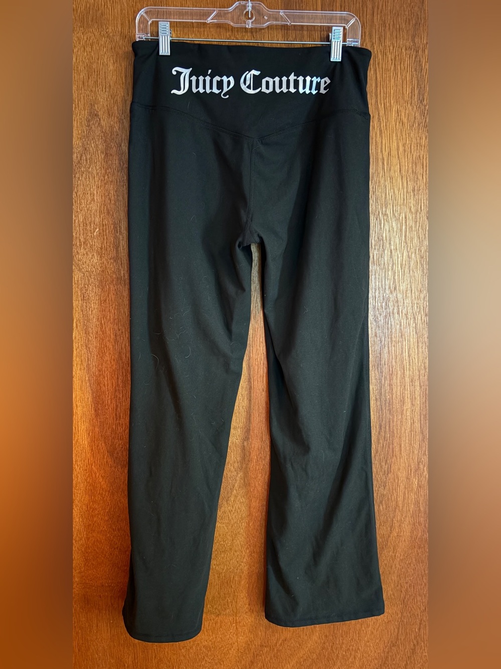 Juicy Couture Black Women's Logo Waistband Track Pants